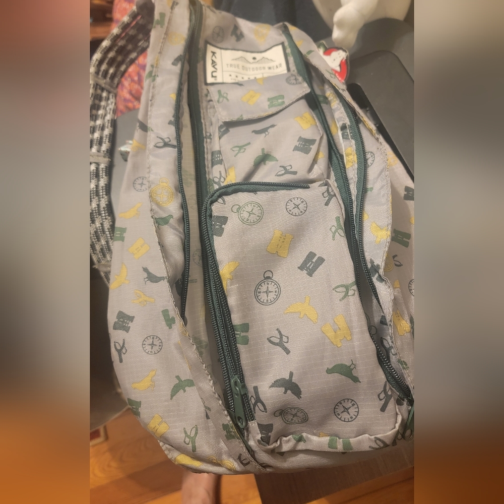 Kavu sling bag - camping print 🏕